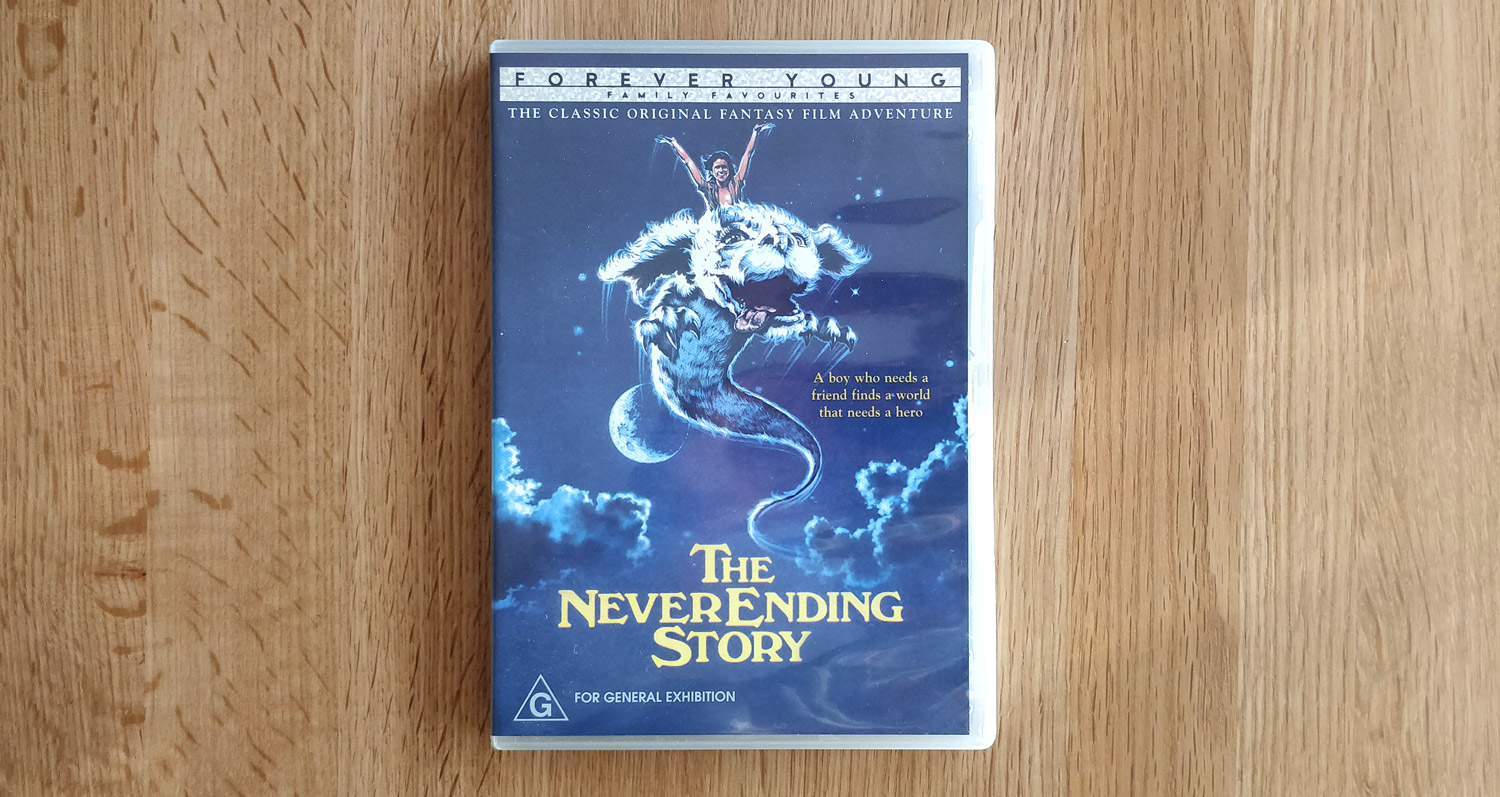 The Never Ending Story DVD cover